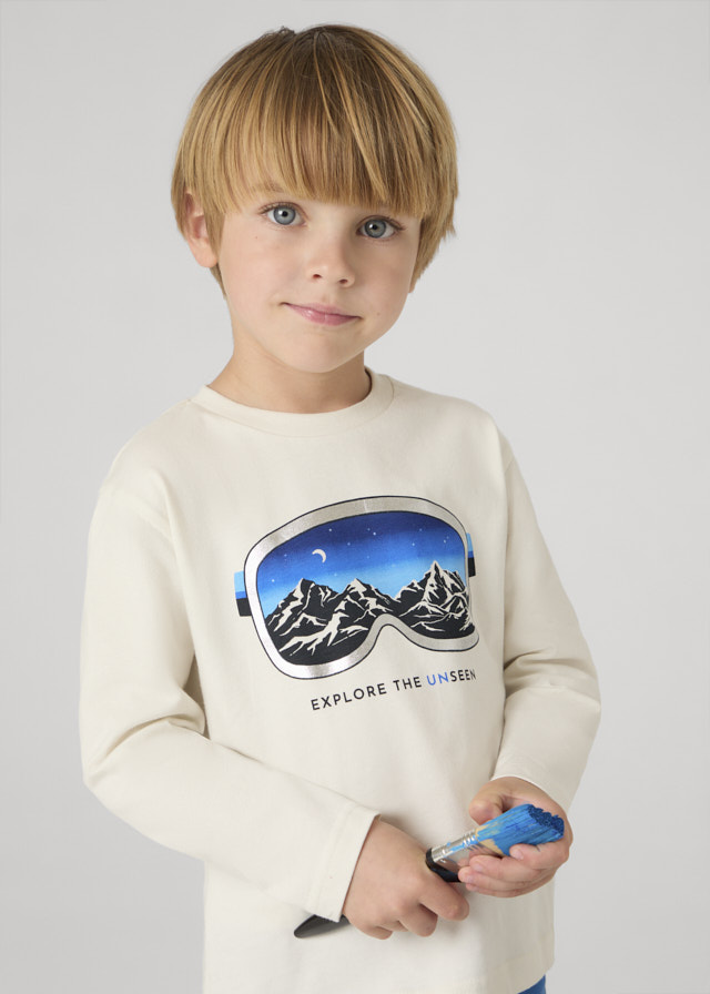 Camiseta silver print        