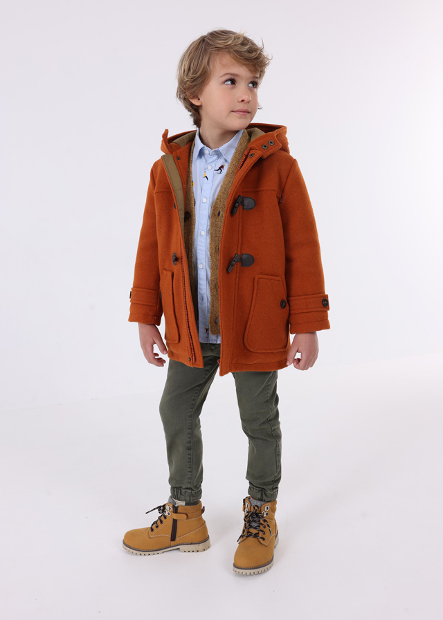 Canadiana capuz menino               