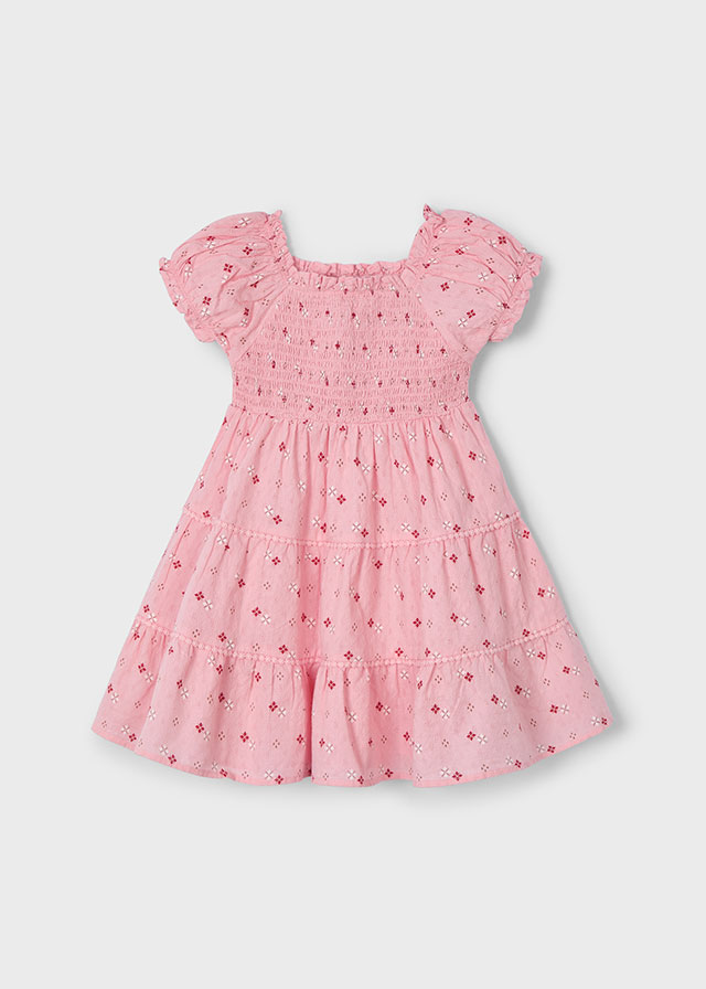 Vestido ninho de abelha      