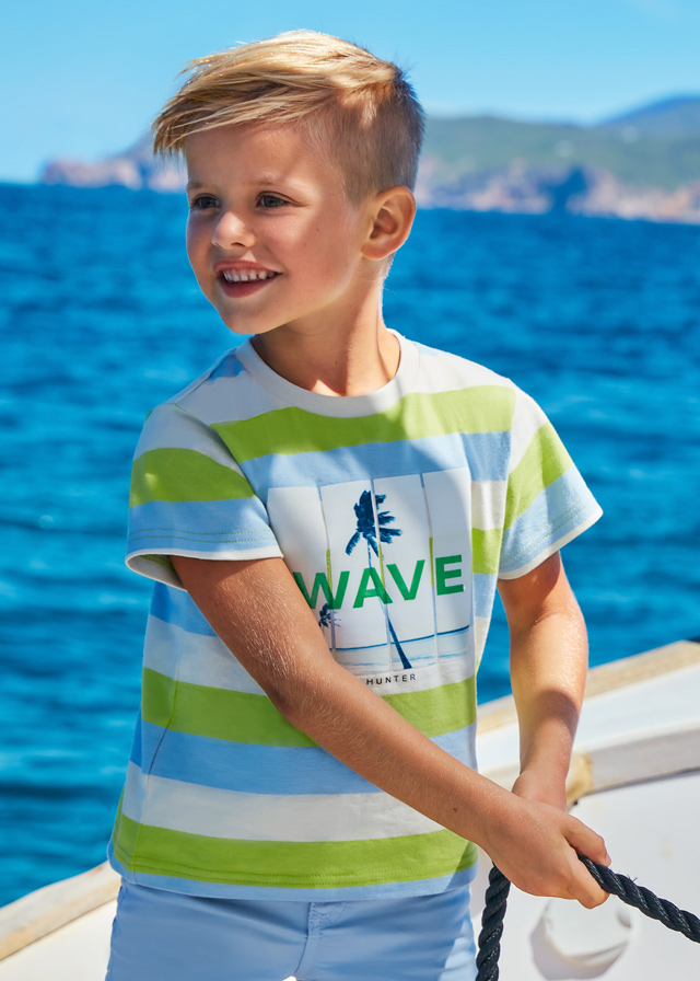 T-shirt riscas  