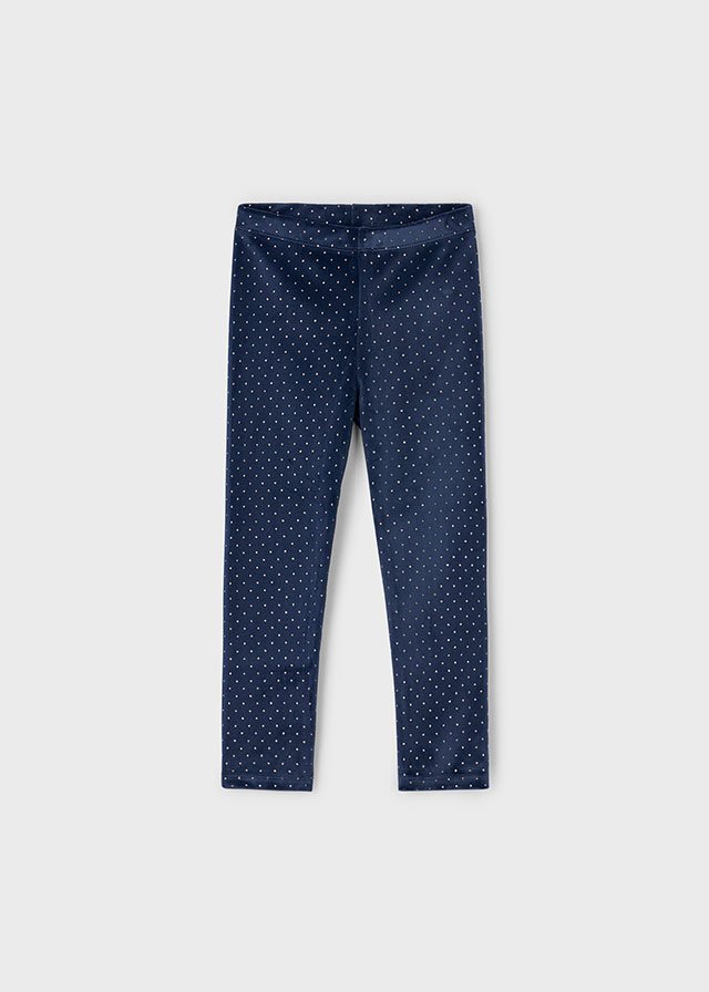 Leggings veludo estampado    