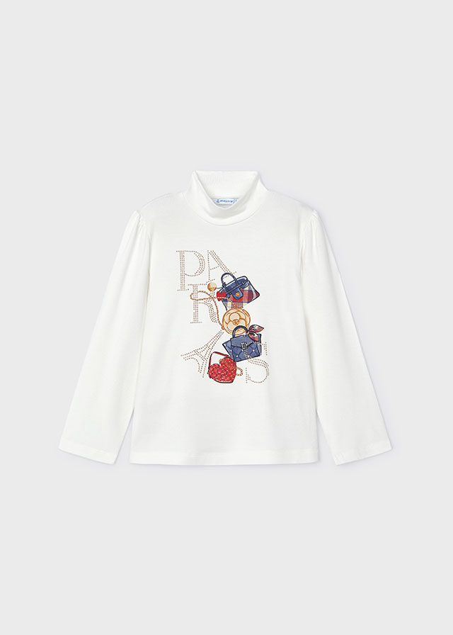 Camiseta viscose c/gola           