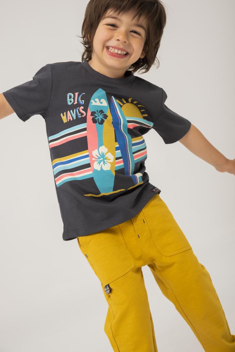 Camiseta malha 