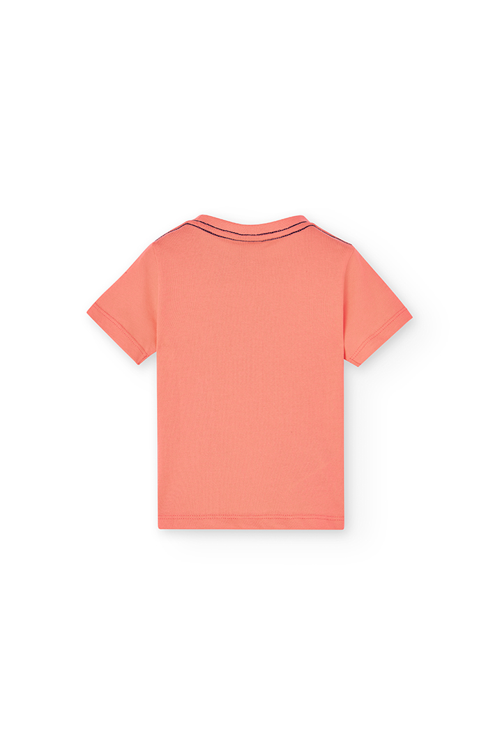Camiseta malha para o bebé menino