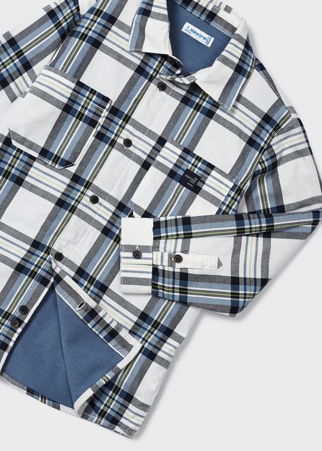 Sobrecamisa xadrez           