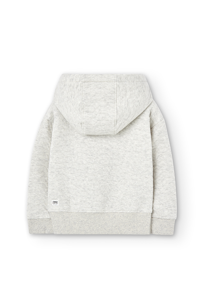 Sweatshirt com capuz para menina