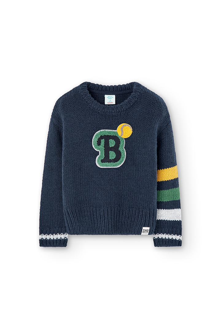 Pullover tricot para menina