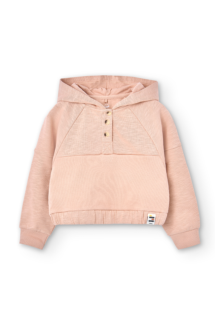 Sweatshirt felpa para menina - orgânico