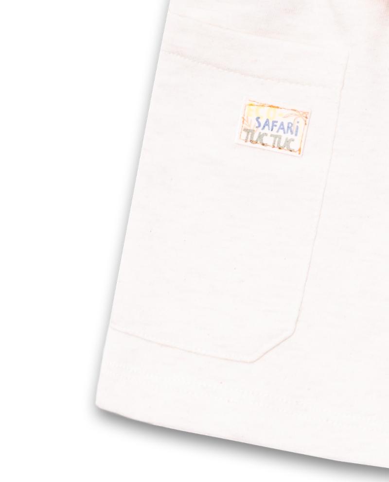 Bermudas cardada