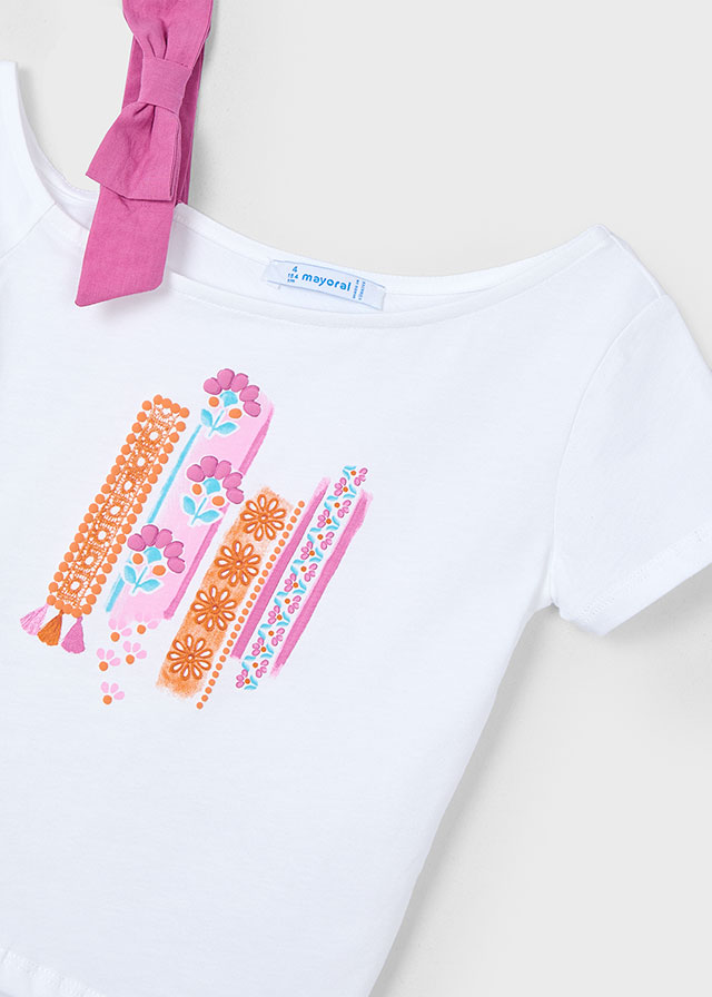 T-shirt  assimetrica          