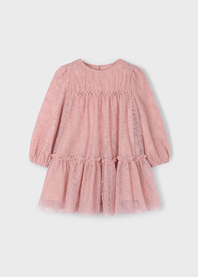 Vestido tule fantasia        