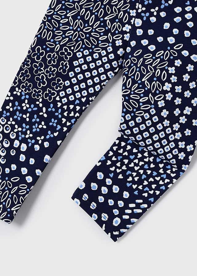 Leggings marinho estampado                    