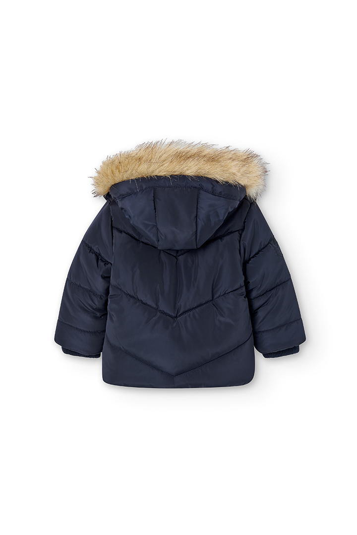 Parka tecido técnico para o bebé menino