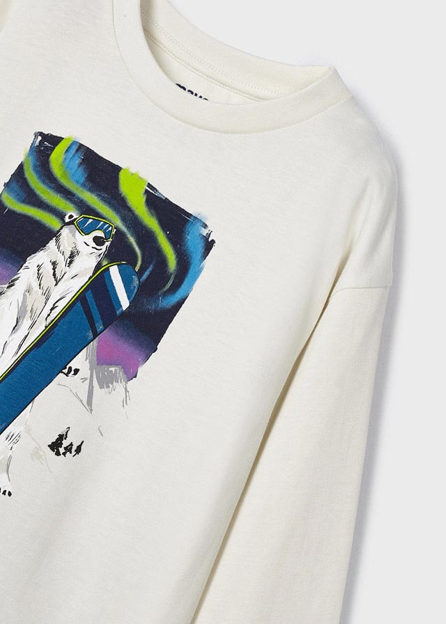 Camiseta urso snow           