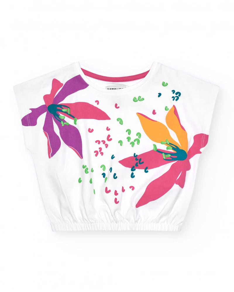 Camiseta t-shirt flavita tropical vibes