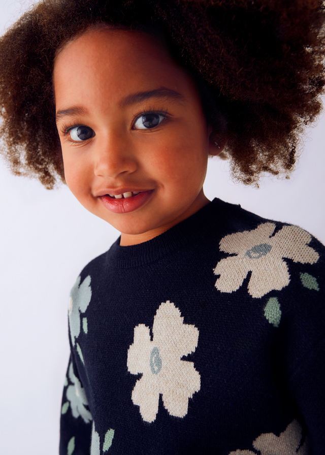Camisola jacquard menina            