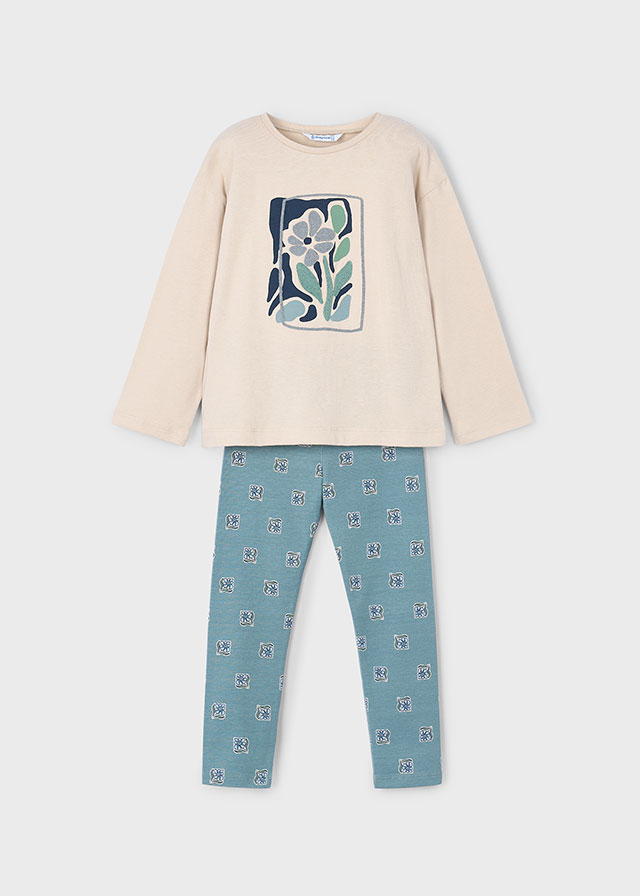 Conj. leggings estampadas    