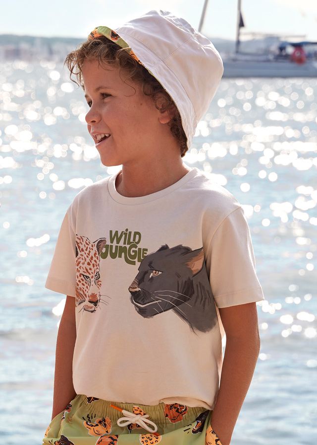 T-shirt algodão milk